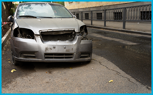 Get Rid Of An Abandoned Car On Private Property | CarBrain.com
